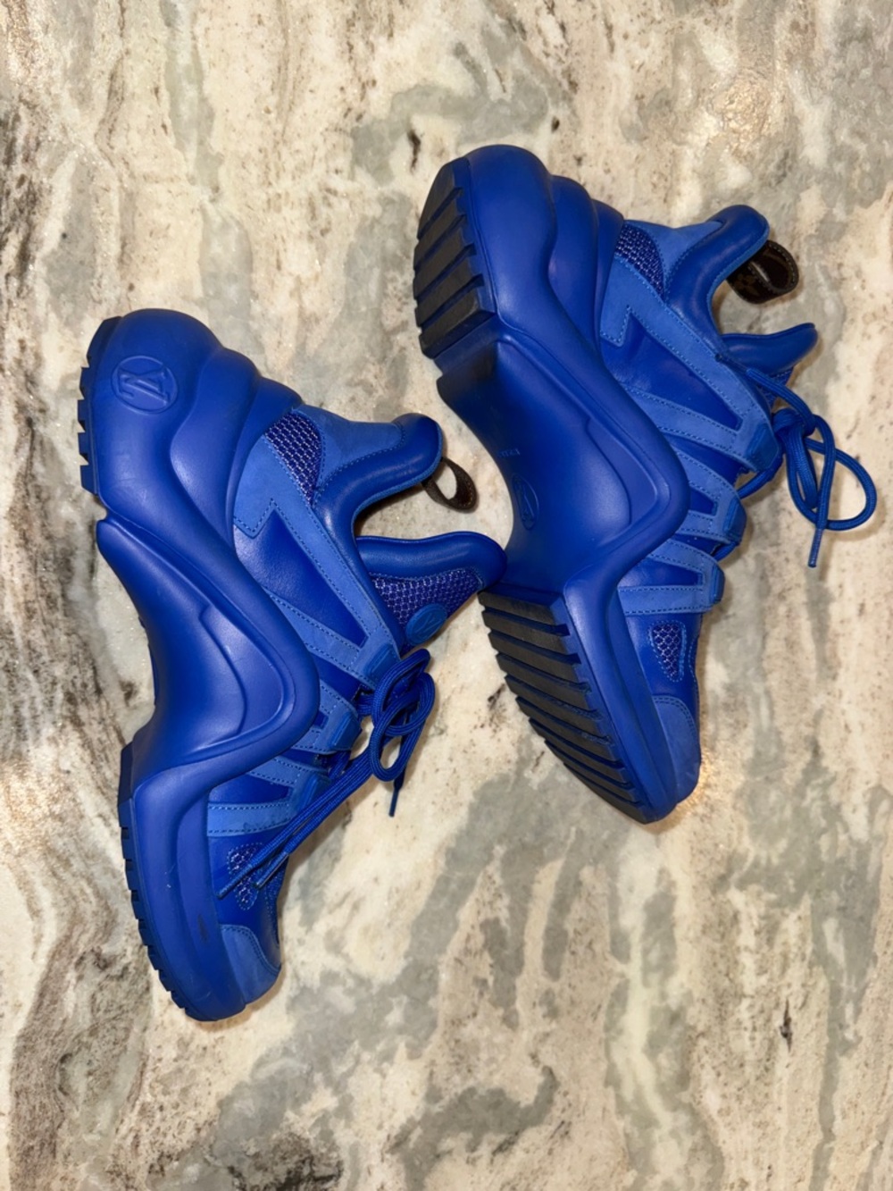 Louis Vuitton Vibrant Blue Archlight Sneakers